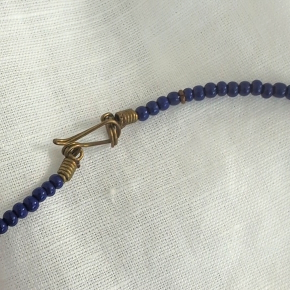 Vintage African Beaded Necklace - Picture 5 of 10